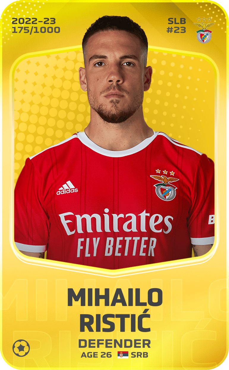 Mihailo Ristić 2022-23 • Limited 175/1000