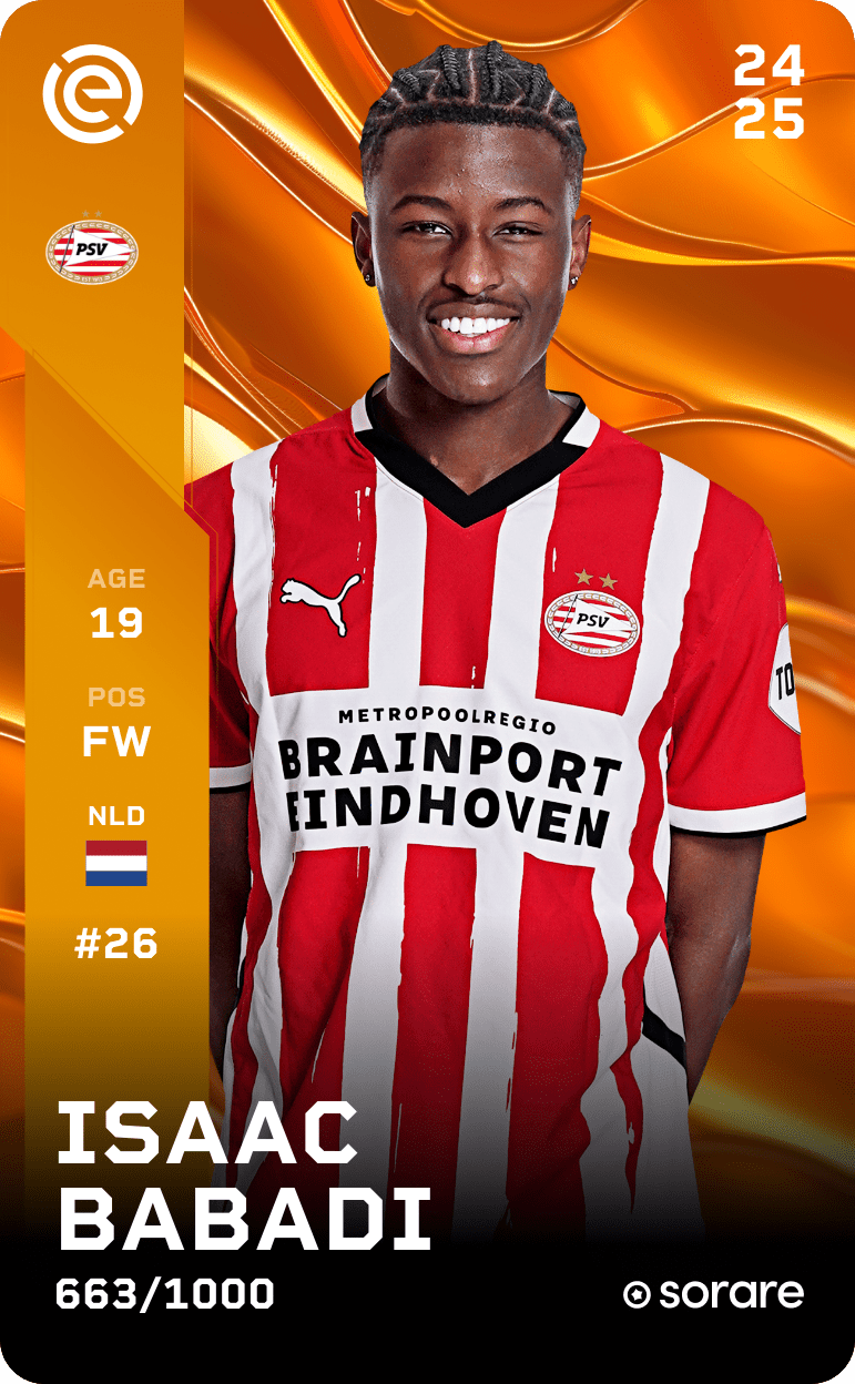 Isaac Babadi 2024-25 • Limited 663/1000