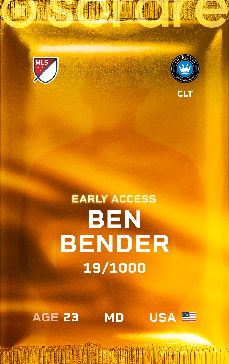 Benjamin Bender 2025-26 • Limited 19/1000