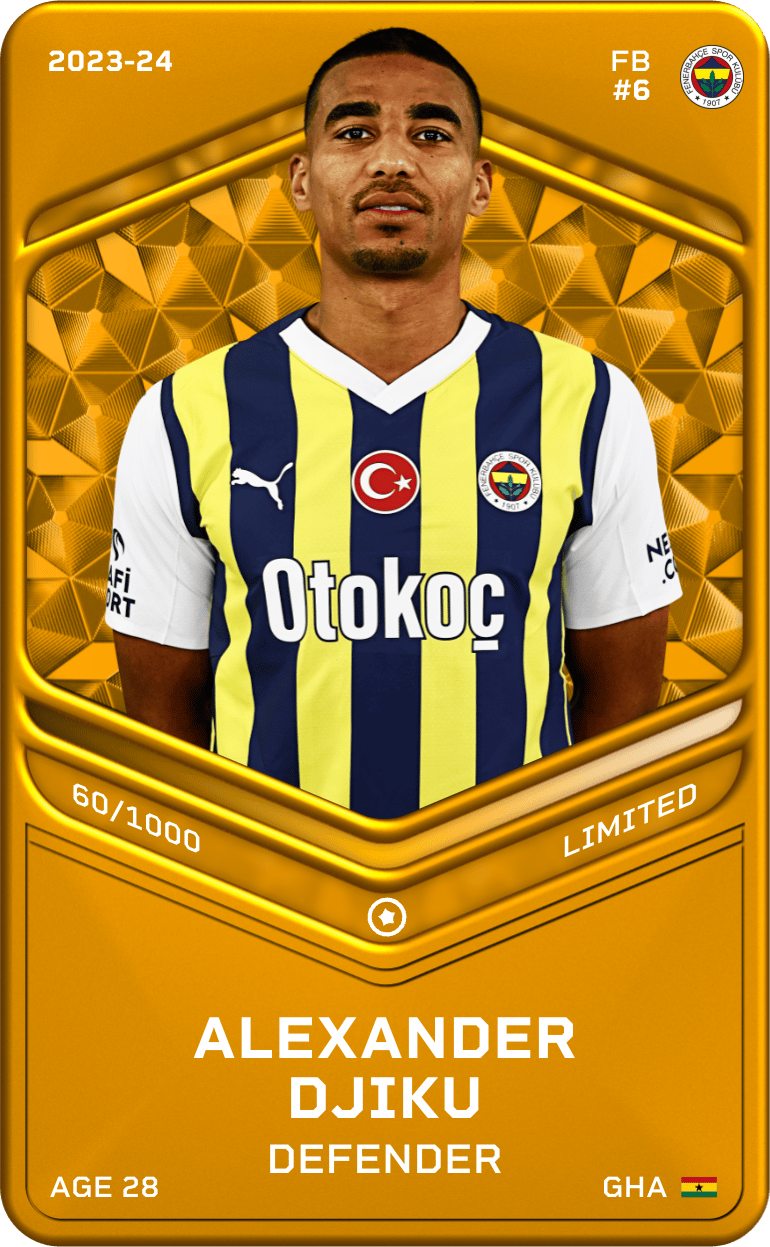 Alexander Djiku 2023-24 • Limited 60/1000