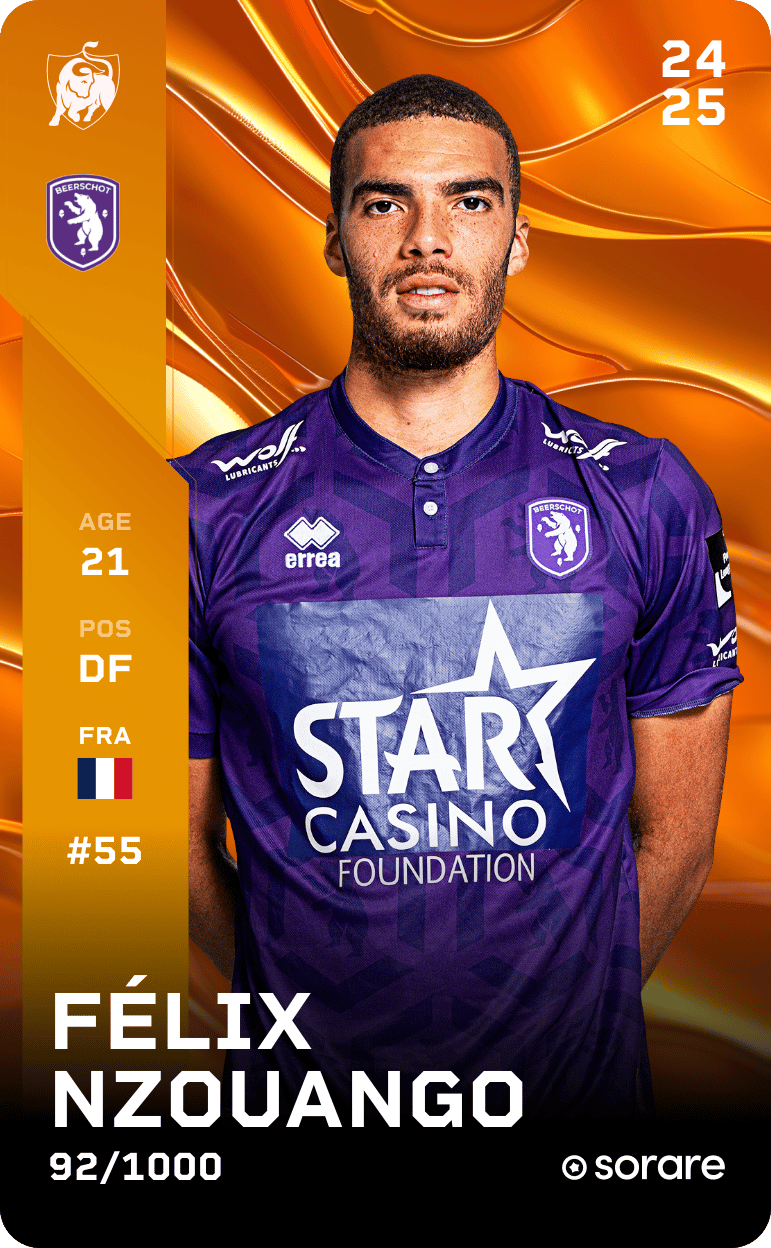 Félix Nzouango 2024-25 • Limited 92/1000