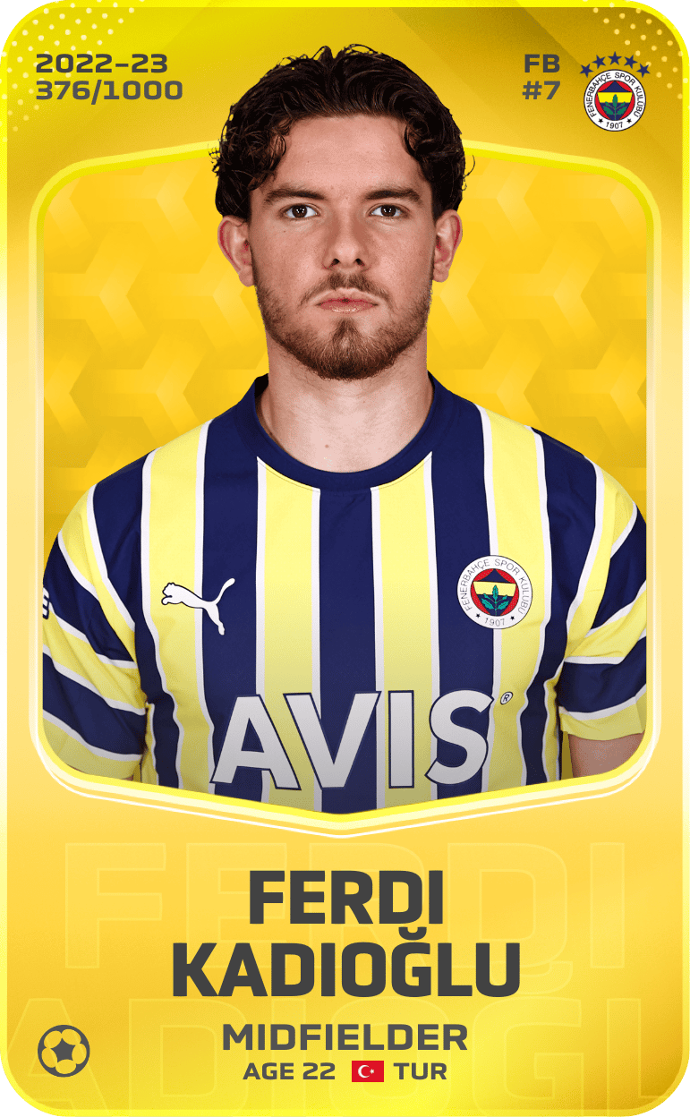 Ferdi Kadıoğlu 2022-23 • Limited 376/1000