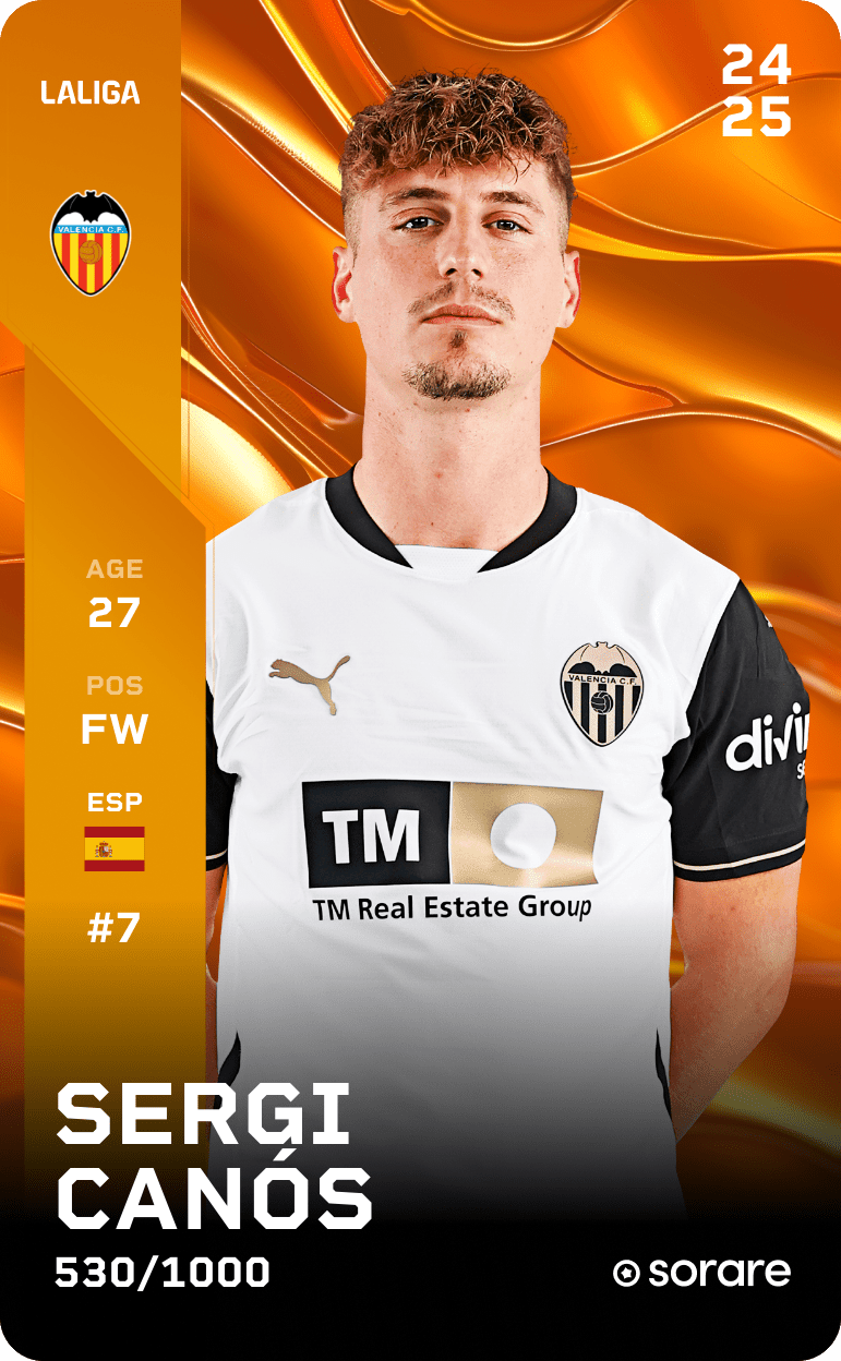 Sergi Canós 2024-25 • Limited 530/1000