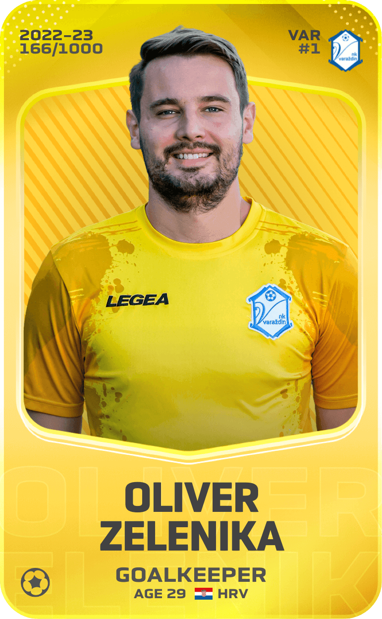 Oliver Zelenika 2022-23 • Limited 166/1000