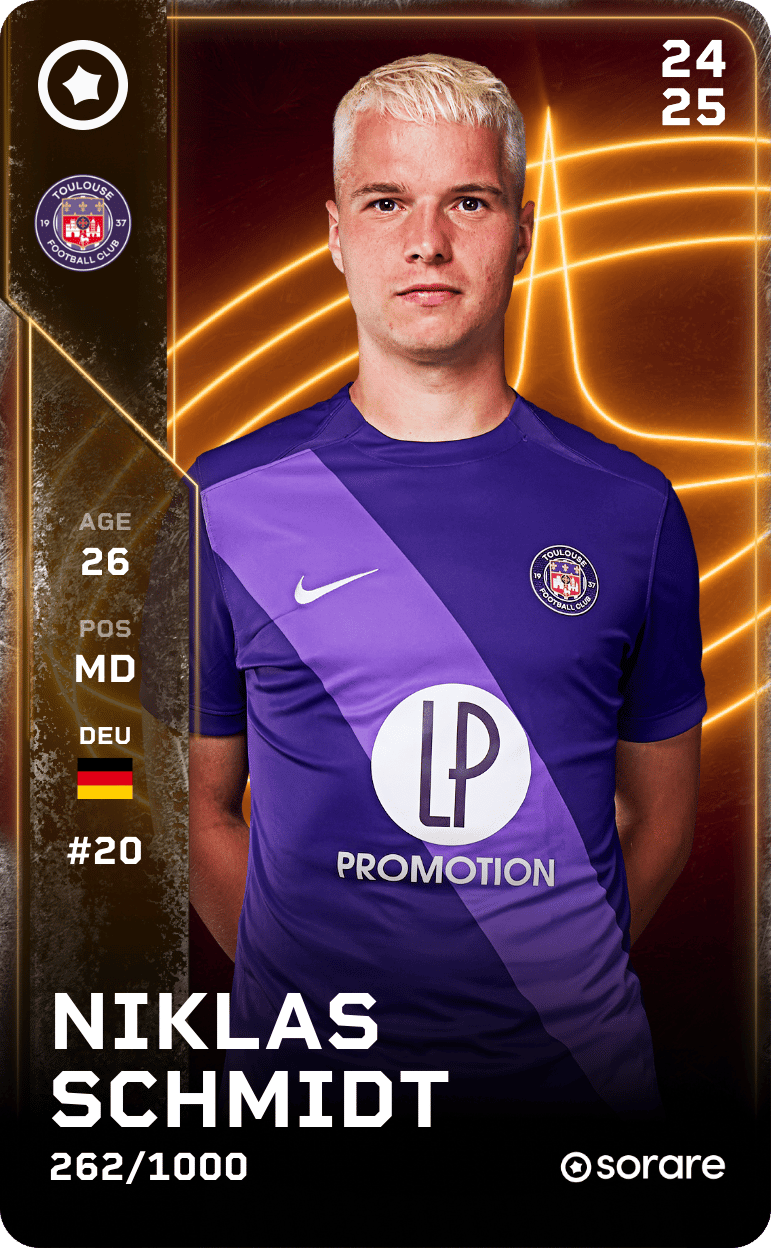 Niklas Schmidt 2024-25 • Limited 262/1000