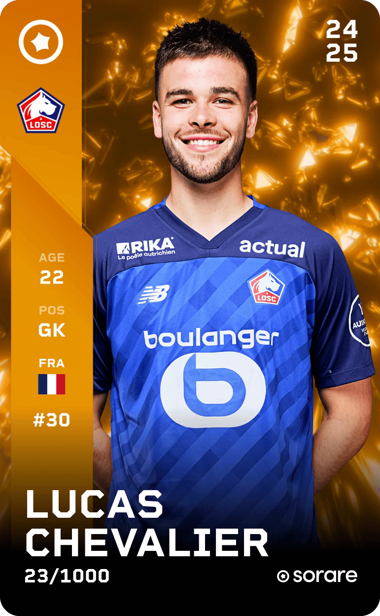 Lucas Chevalier 2024-25 • Limited 23/1000