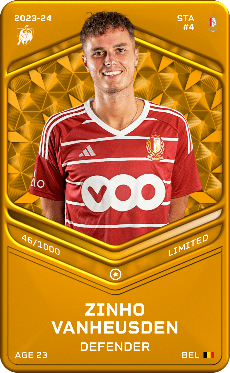 Zinho Vanheusden 2023-24 • Limited 46/1000