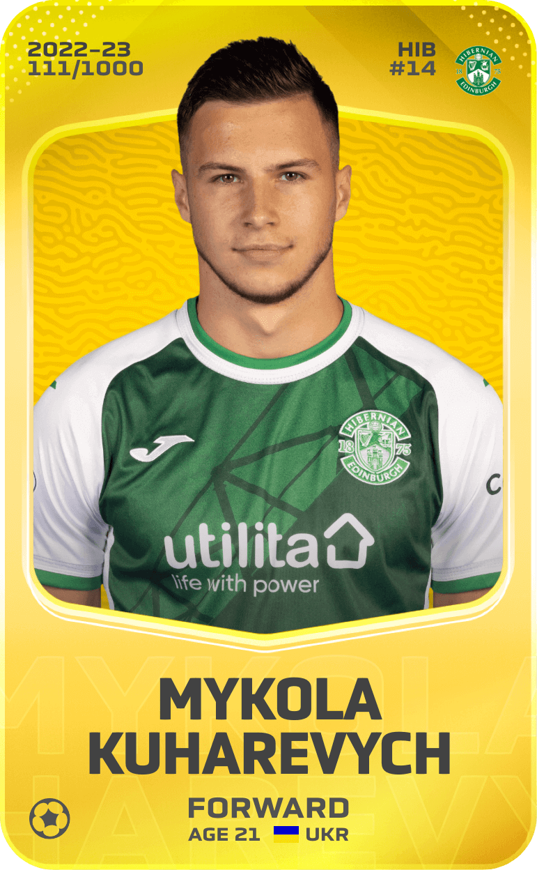 Mykola Kuharevych 2022-23 • Limited 111/1000