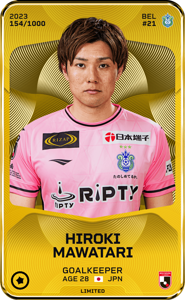 Hiroki Mawatari 2023-24 • Limited 154/1000