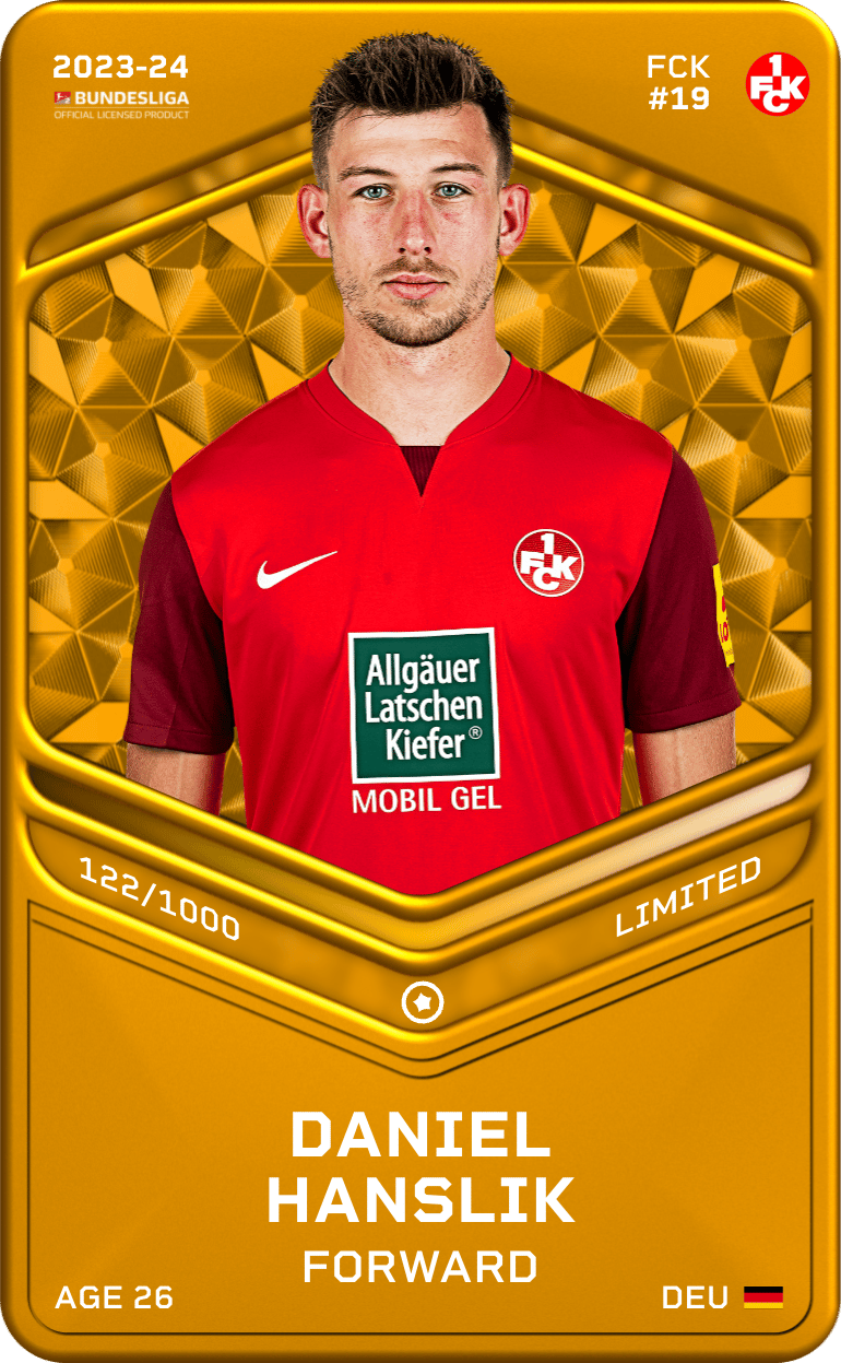 Daniel Hanslik 2023-24 • Limited 122/1000