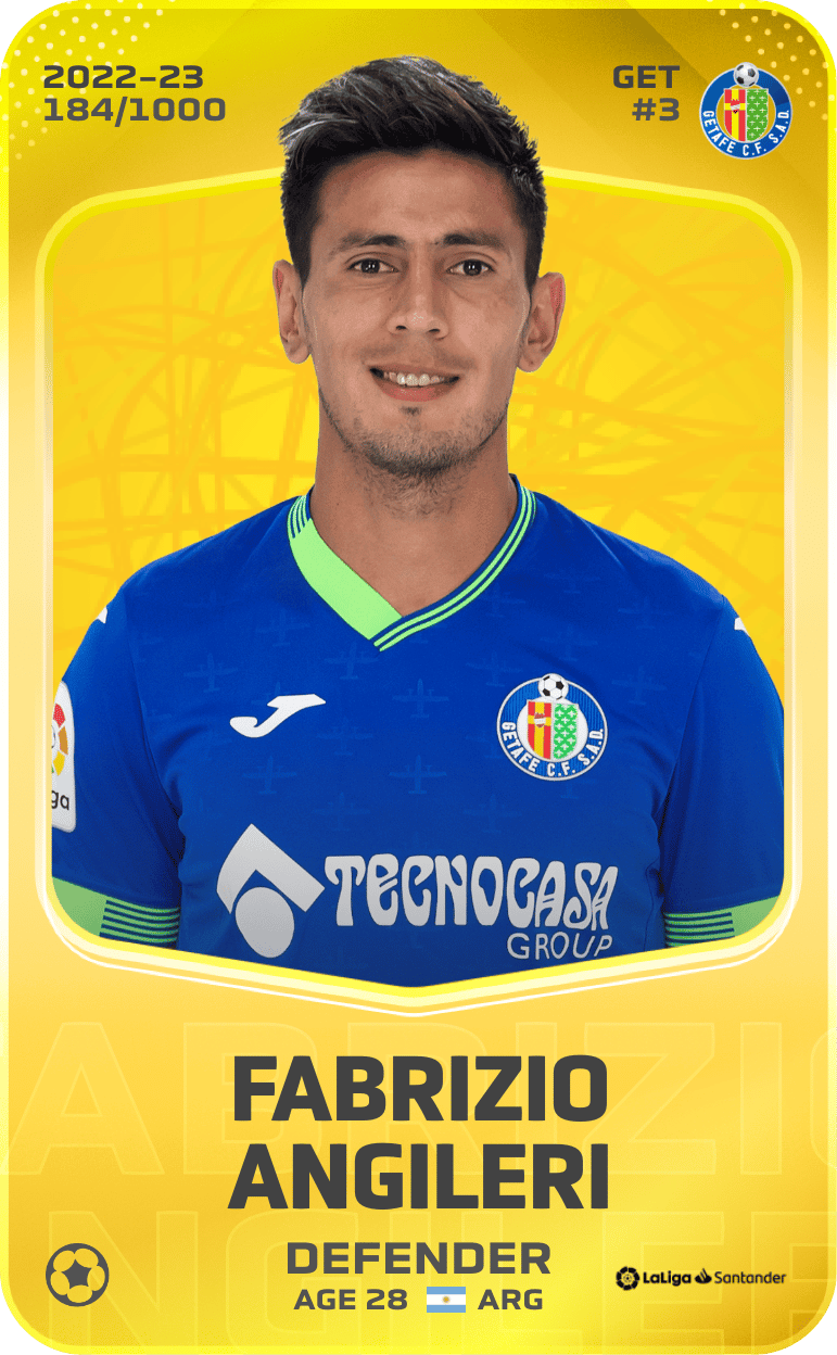 Fabrizio Angileri 2022-23 • Limited 184/1000