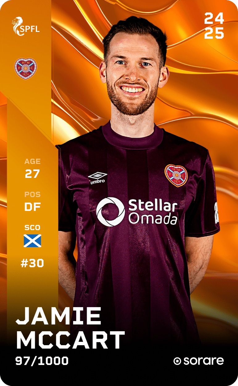 Jamie Mccart 2024-25 • Limited 97/1000