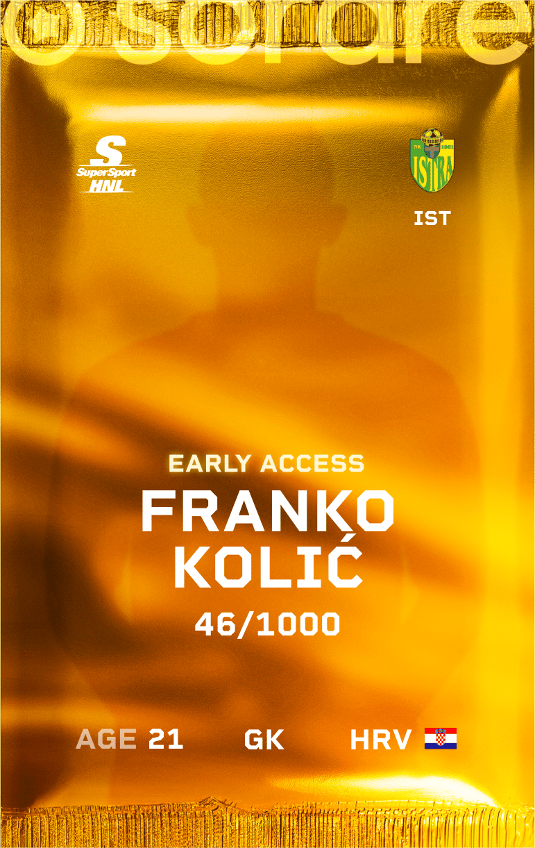Franko Kolić 2024-25 • Limited 46/1000