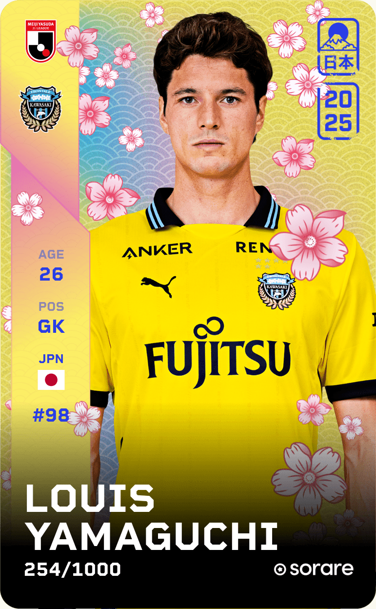 Louis Yamaguchi 2025-26 • Limited 254/1000