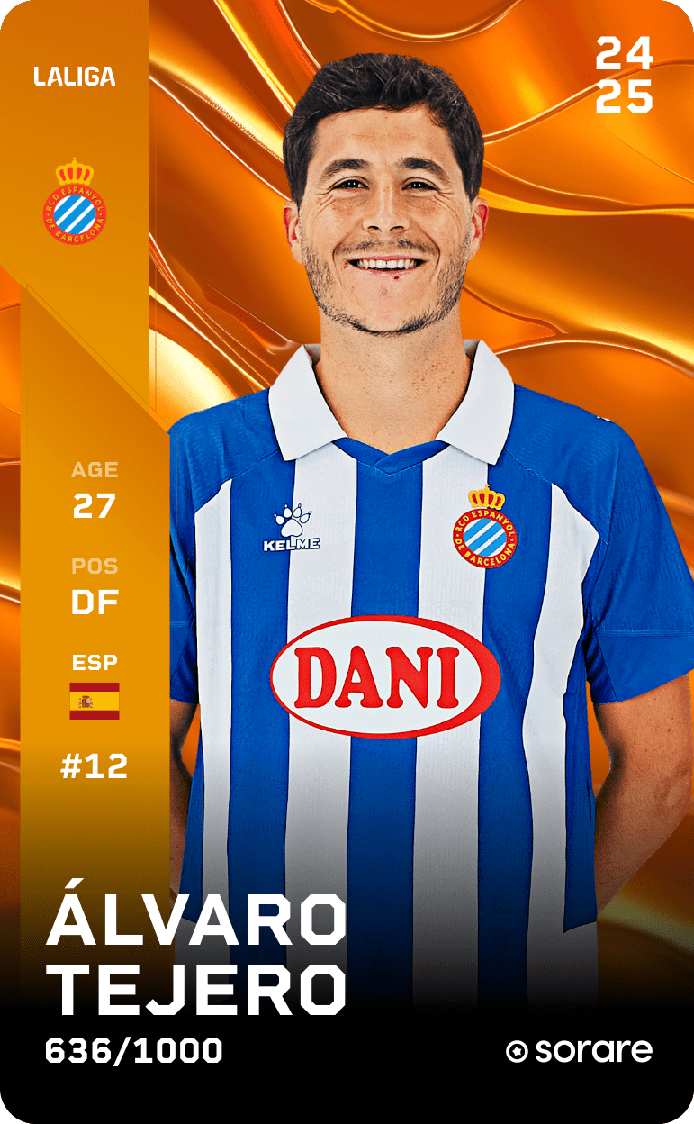Álvaro Tejero 2024-25 • Limited 636/1000