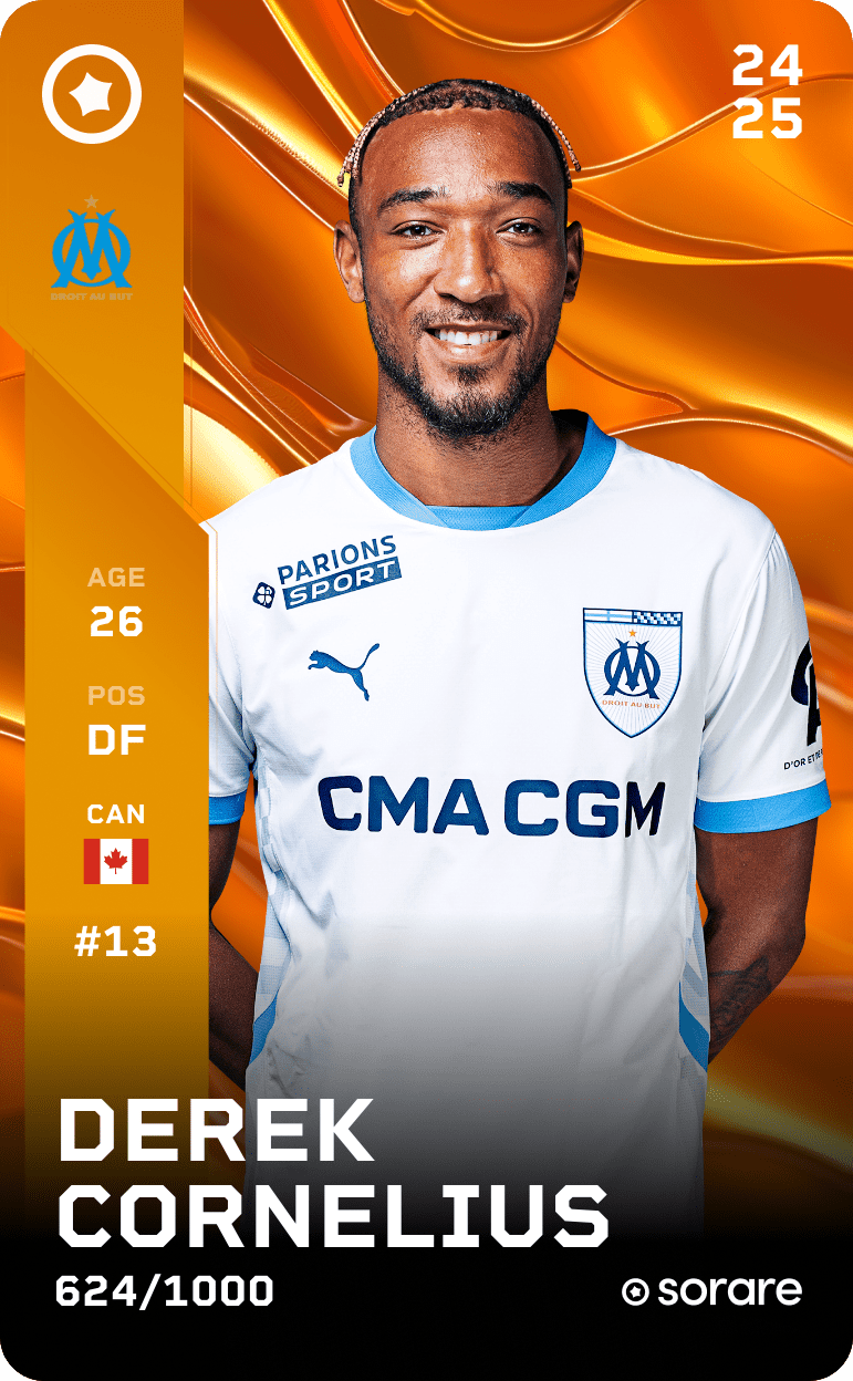 Derek Cornelius 2024-25 • Limited 624/1000