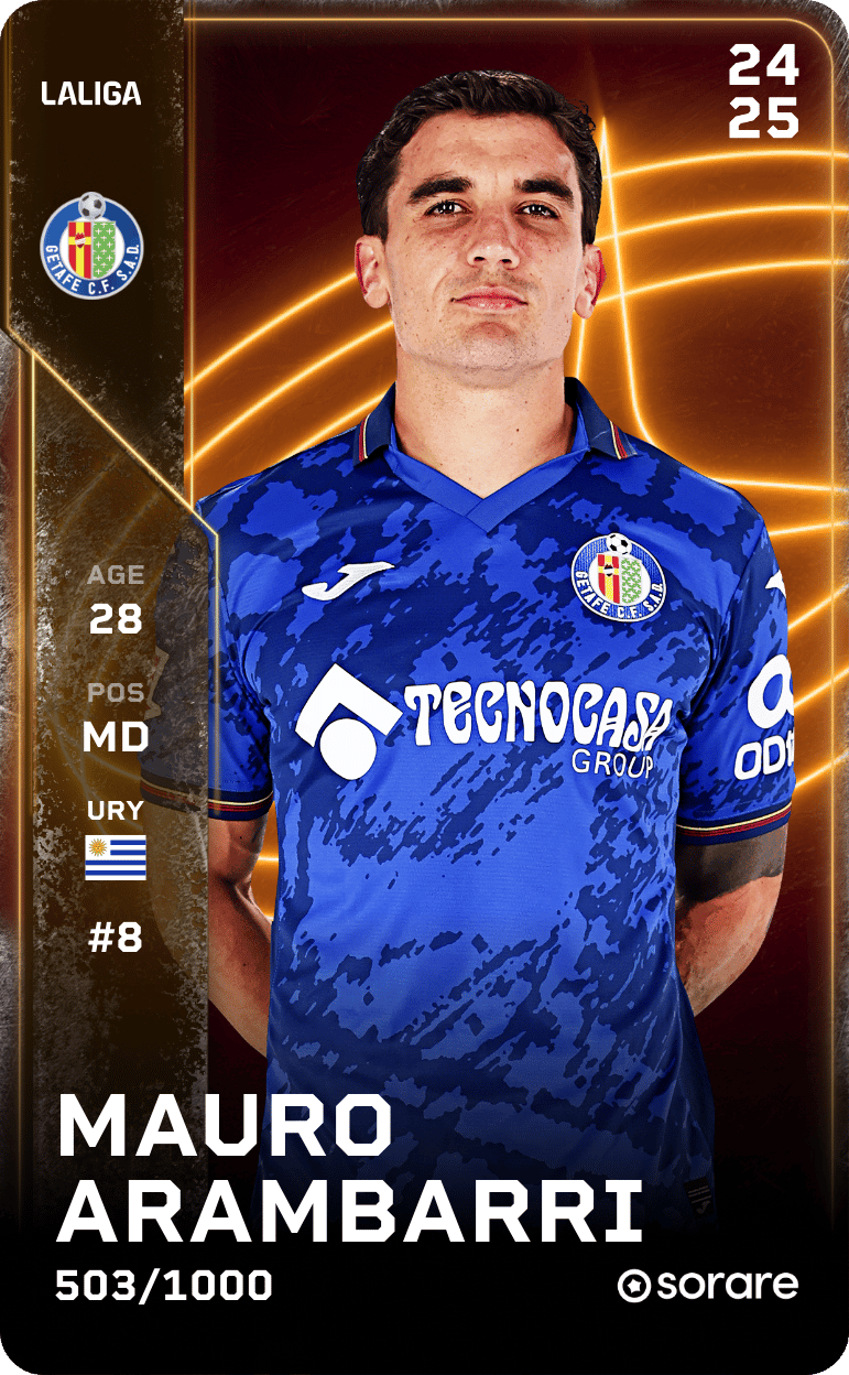 Mauro Arambarri 2024-25 • Limited 503/1000