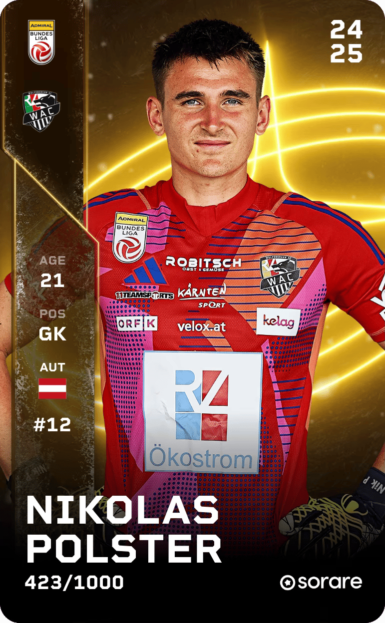 Nikolas Polster 2024-25 • Limited 423/1000