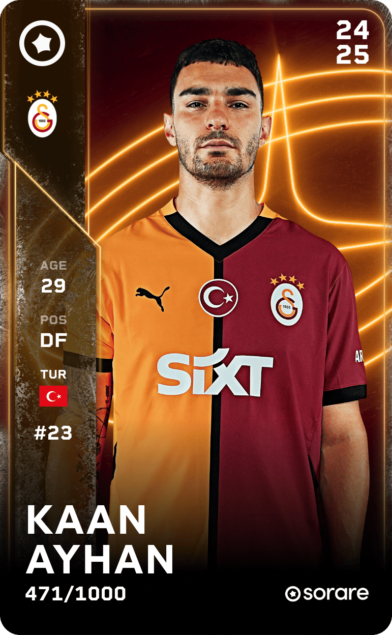 Kaan Ayhan 2024-25 • Limited 471/1000