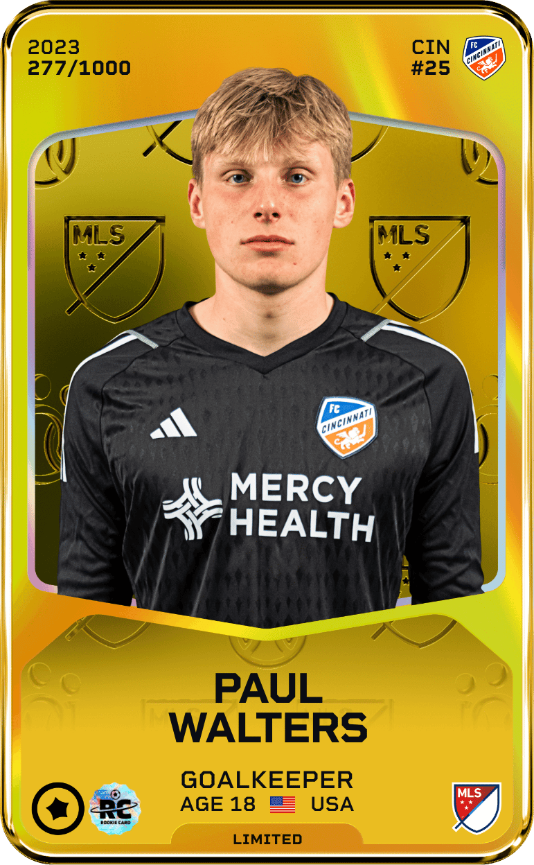 Paul Walters 2023-24 • Limited 277/1000