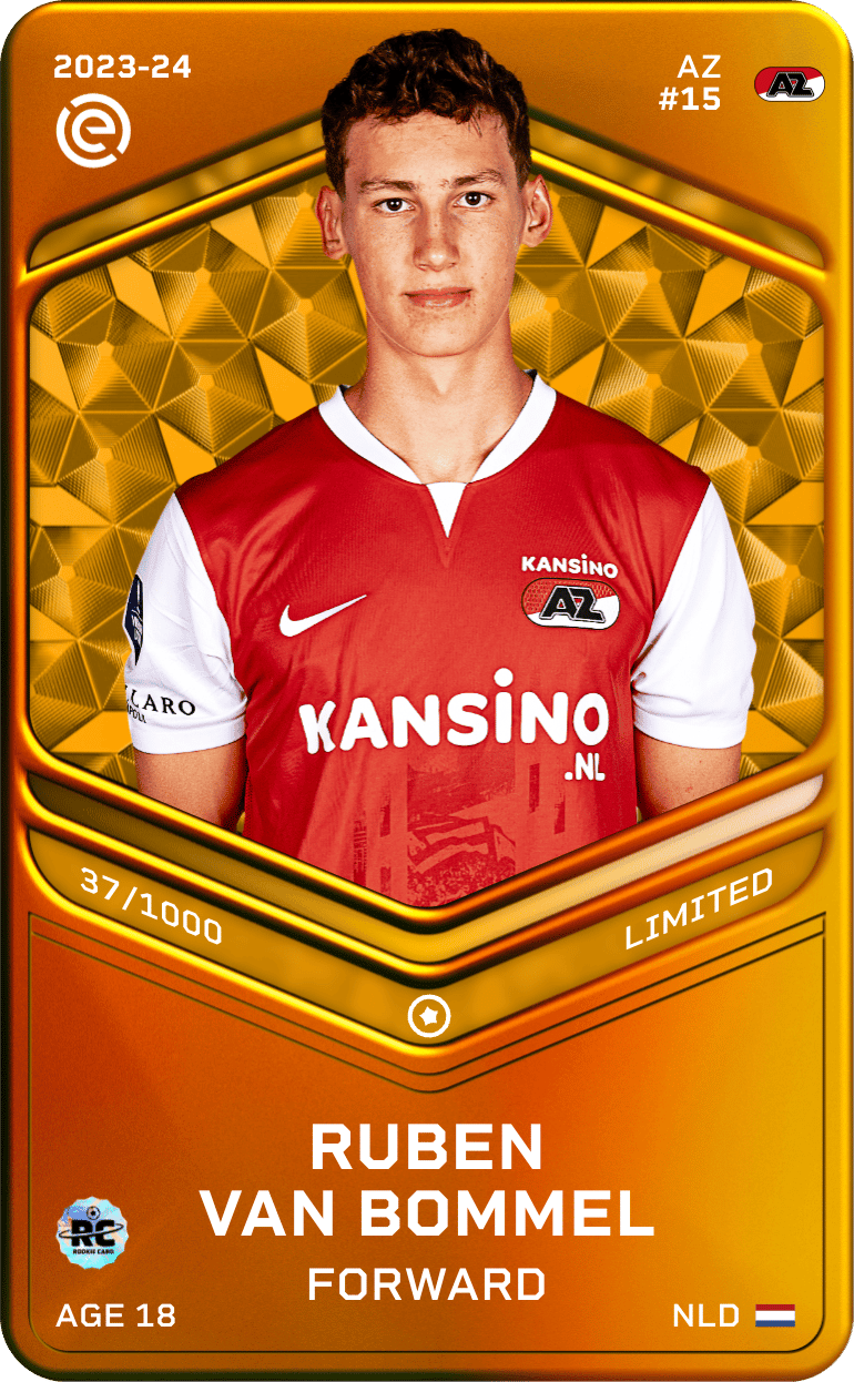 Ruben van Bommel 2023-24 • Limited 37/1000