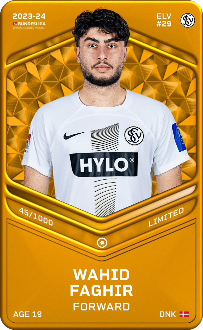 Wahid Faghir 2023-24 • Limited 45/1000