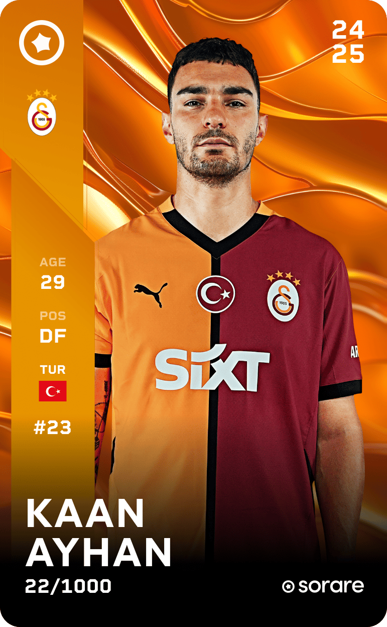 Kaan Ayhan 2024-25 • Limited 22/1000