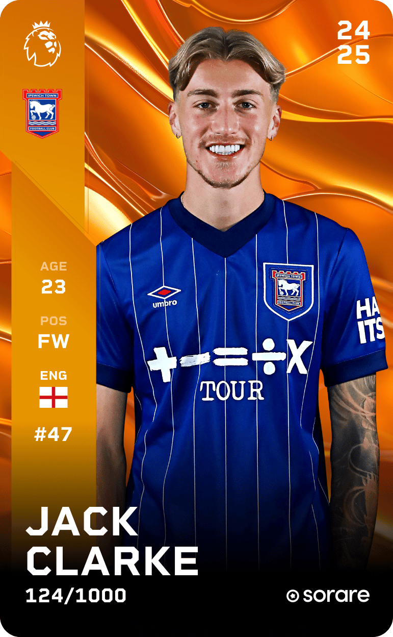 Jack Clarke 2024-25 • Limited 124/1000