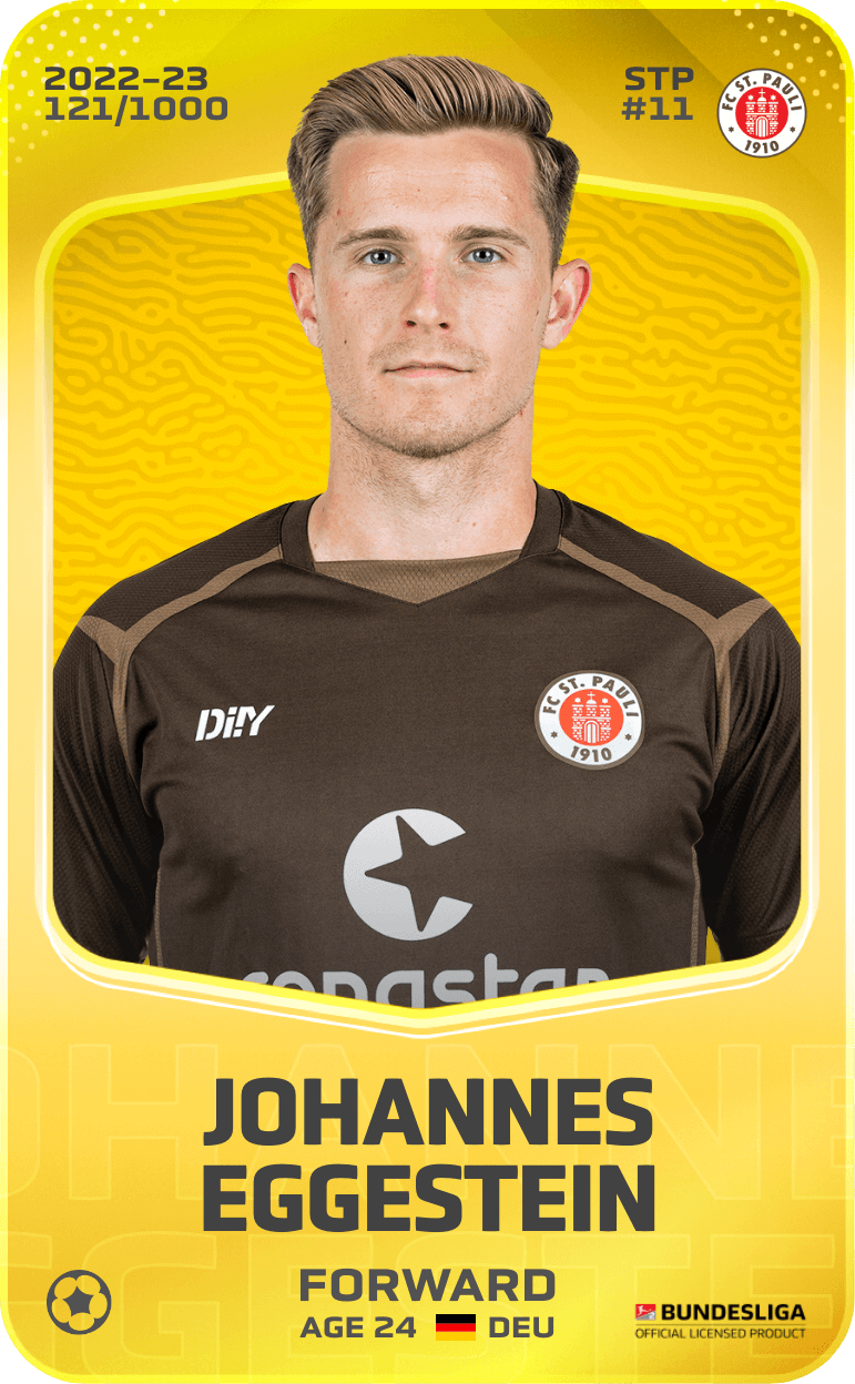 Johannes Eggestein 2022-23 • Limited 121/1000
