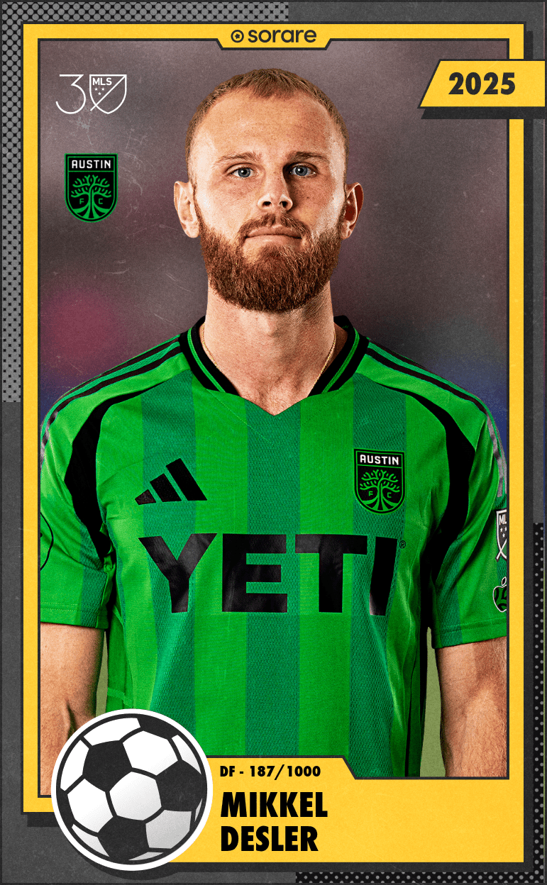 Mikkel Desler 2025-26 • Limited 187/1000