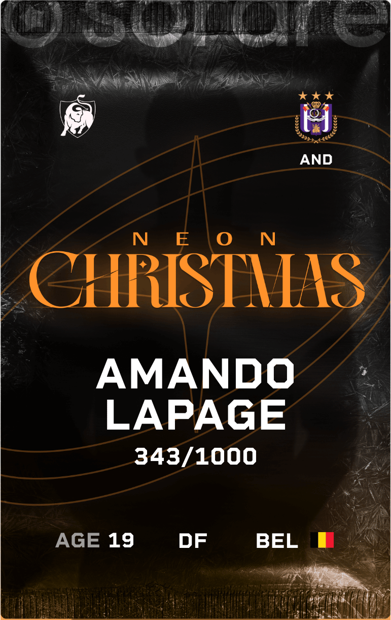 Amando Lapage 2024-25 • Limited 343/1000
