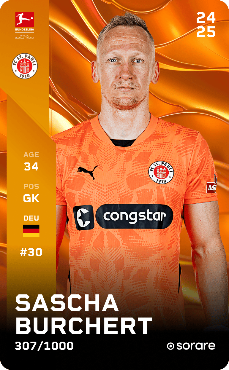 Sascha Burchert 2024-25 • Limited 307/1000