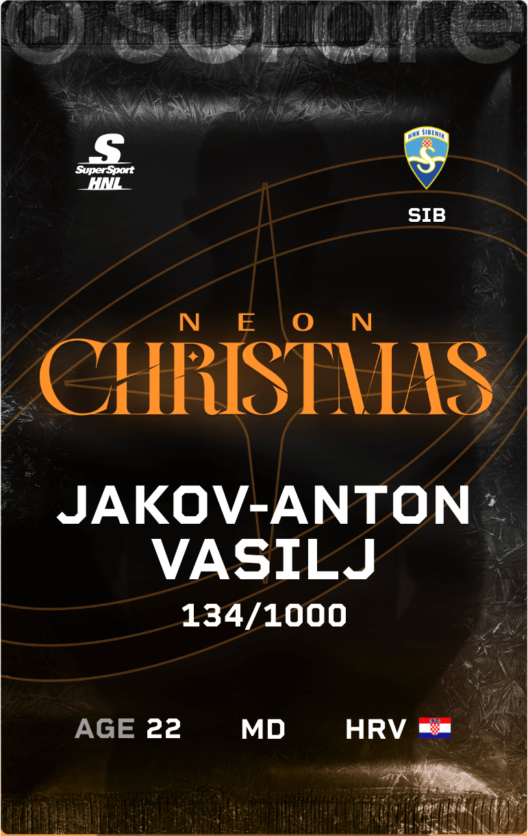 Jakov-Anton Vasilj 2024-25 • Limited 134/1000