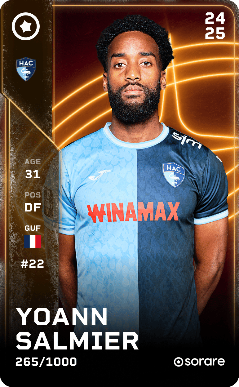 Yoann Salmier 2024-25 • Limited 265/1000