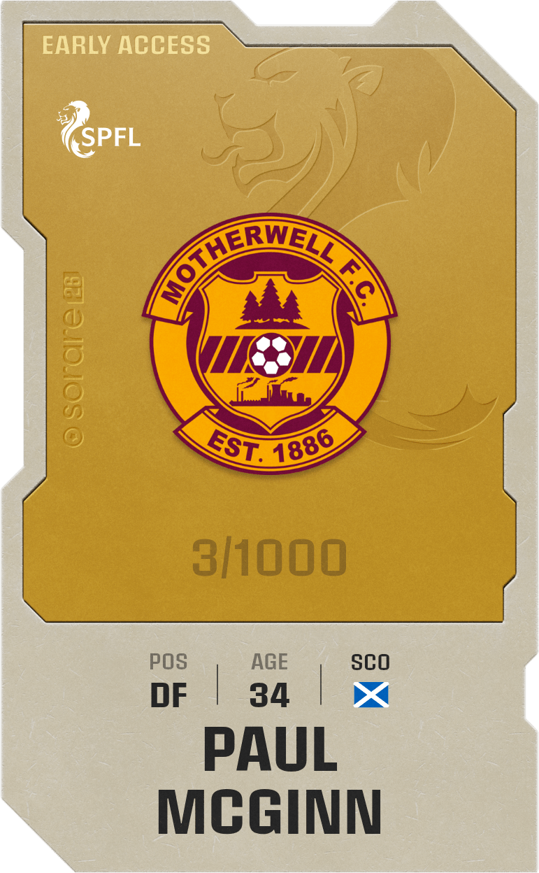 Paul McGinn 2025-26 • Limited 3/1000