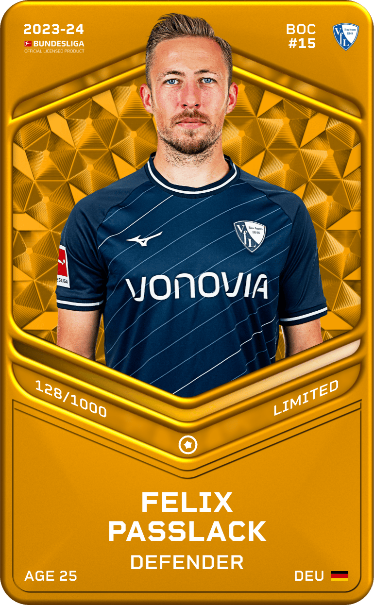 Felix Passlack 2023-24 • Limited 128/1000