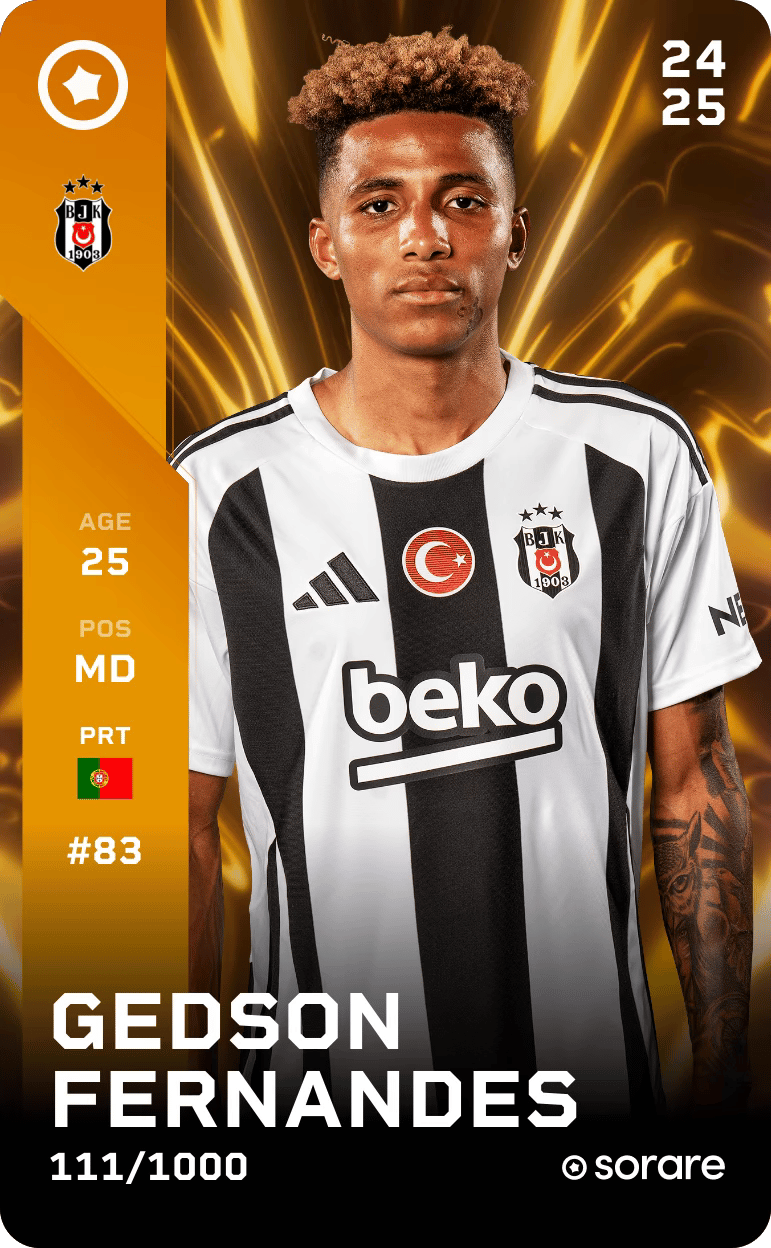Gedson Fernandes 2024-25 • Limited 111/1000