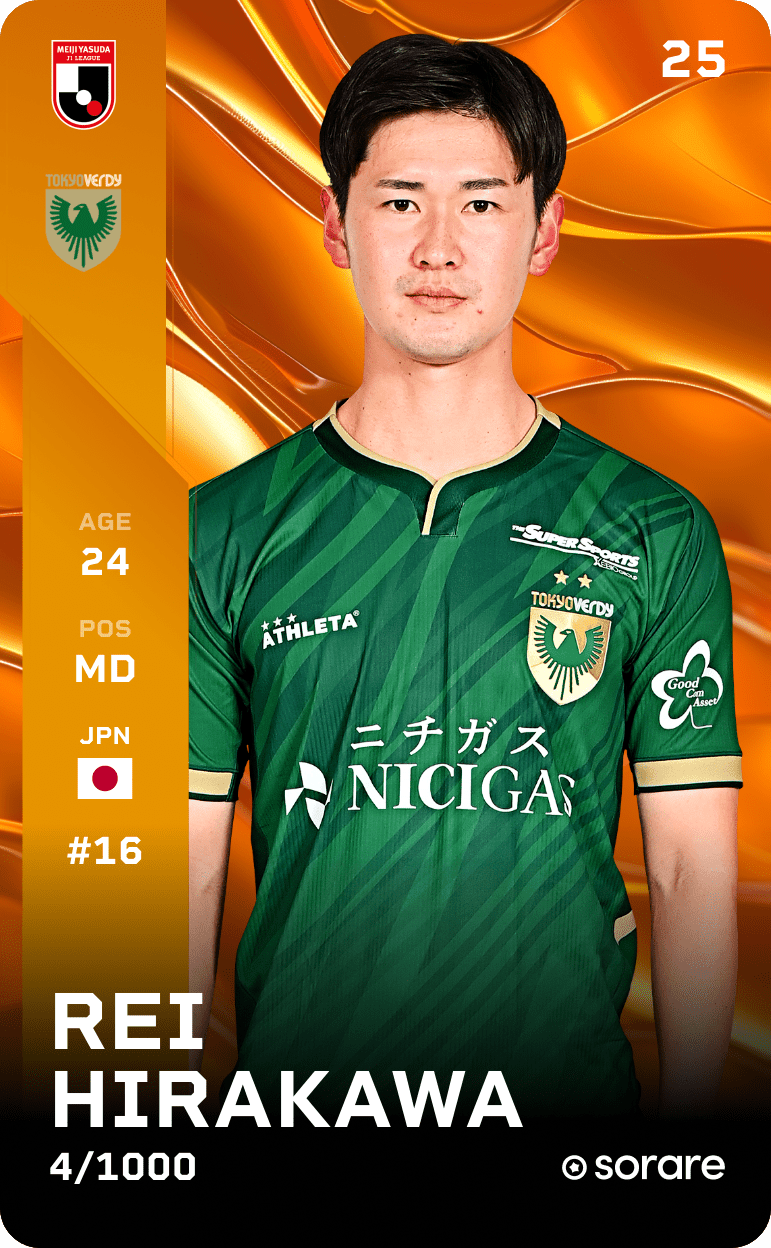 Rei Hirakawa 2025-26 • Limited 4/1000