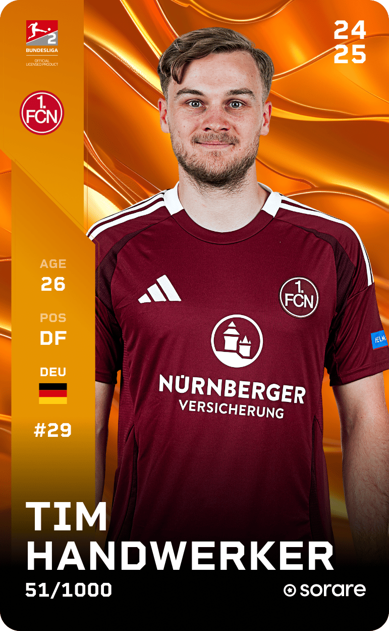 Tim Handwerker 2024-25 • Limited 51/1000