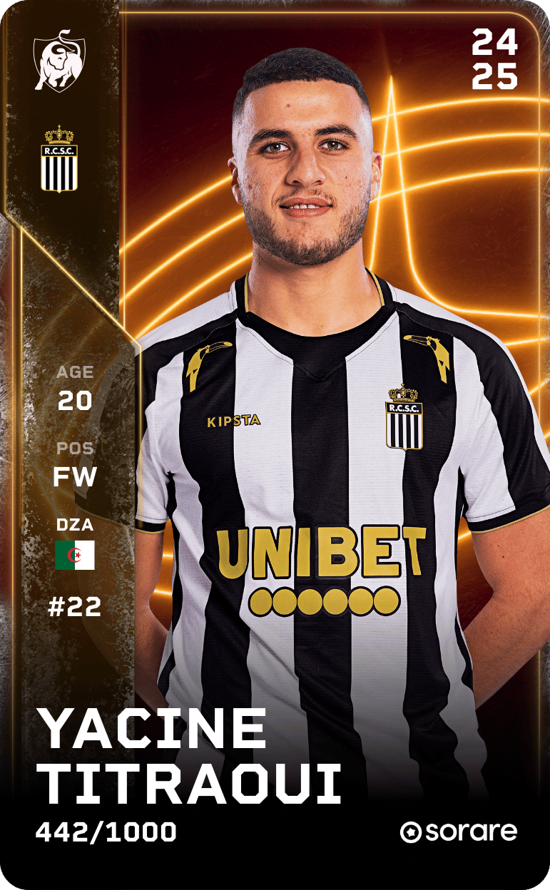 Yacine Titraoui 2024-25 • Limited 442/1000