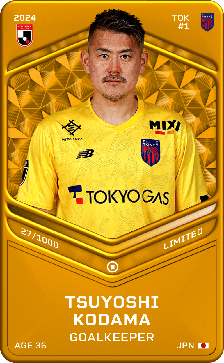 Tsuyoshi Kodama 2024-25 • Limited 27/1000