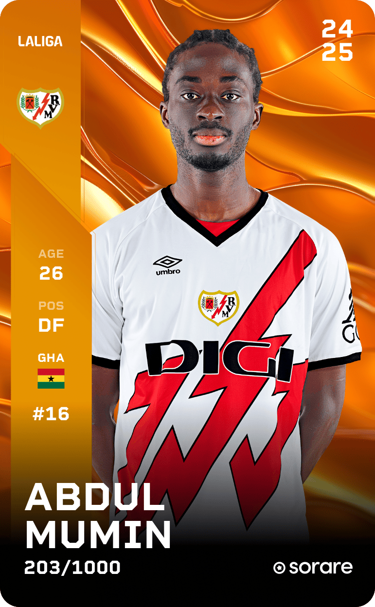 Abdul Mumin 2024-25 • Limited 203/1000