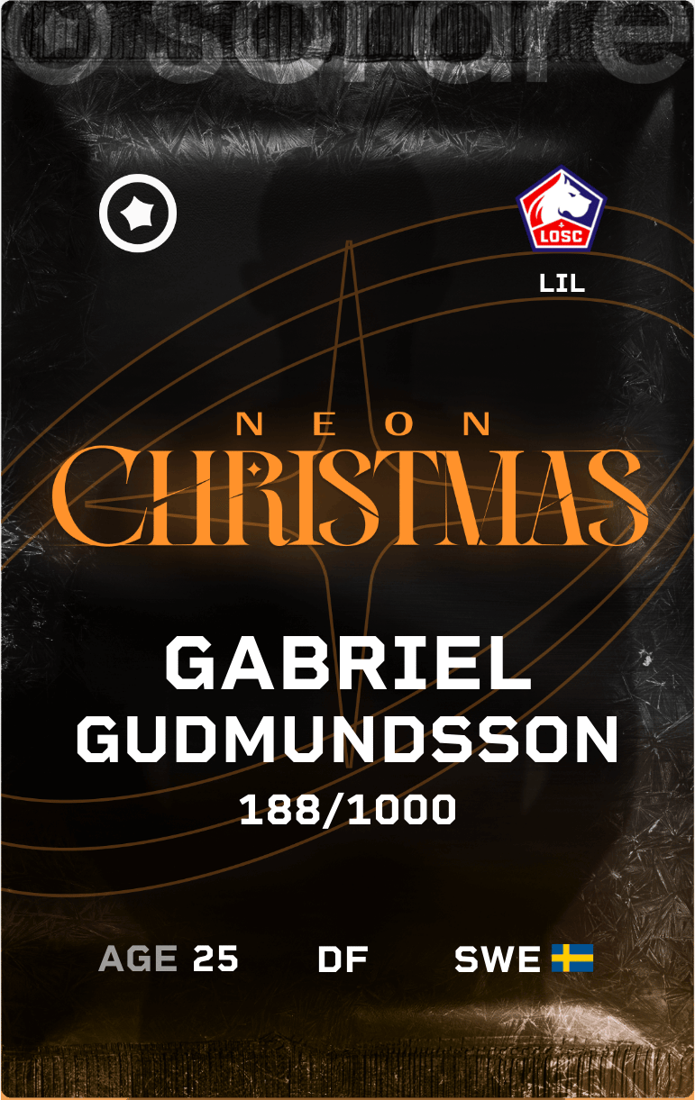 Gabriel Gudmundsson 2024-25 • Limited 188/1000