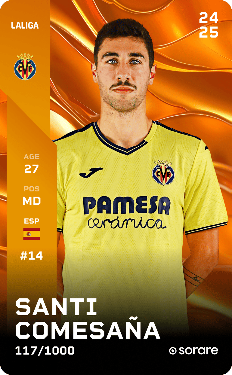 Santi Comesaña 2024-25 • Limited 117/1000