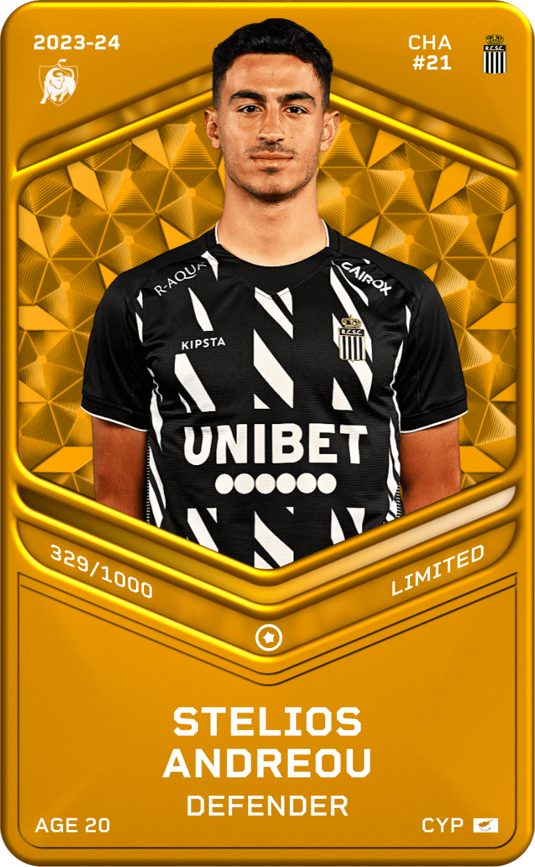 Stelios Andreou 2023-24 • Limited 329/1000