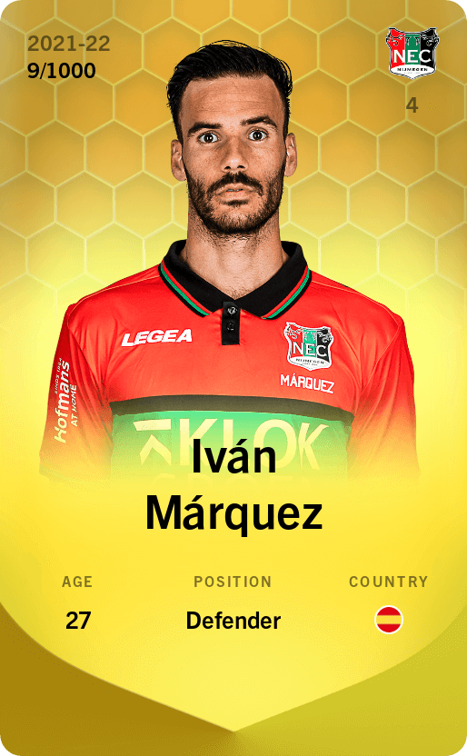 Iván Márquez 2021-22 • Limited 9/1000