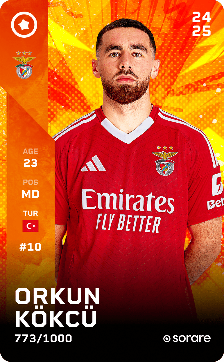 Orkun Kökçü 2024-25 • Limited 773/1000