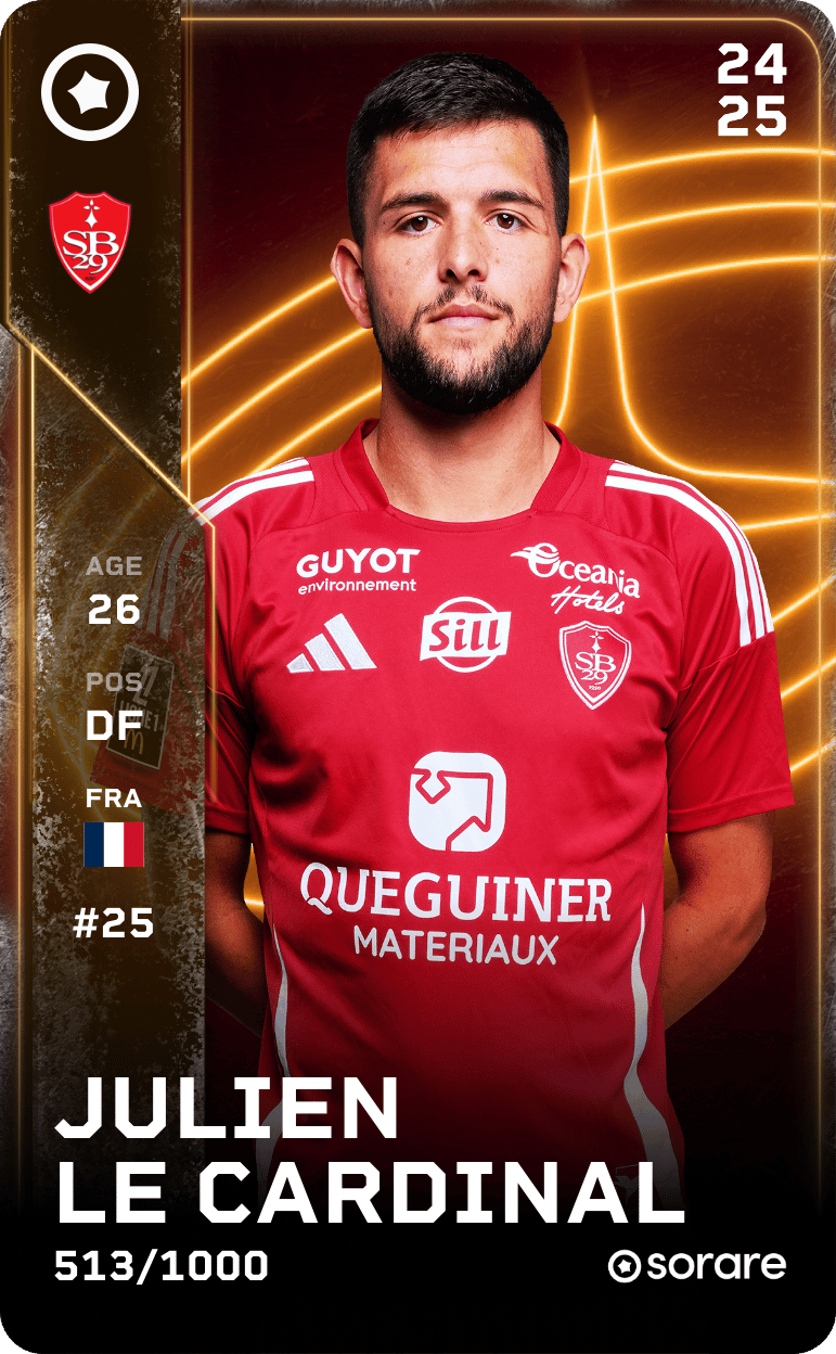 Julien Le Cardinal 2024-25 • Limited 513/1000