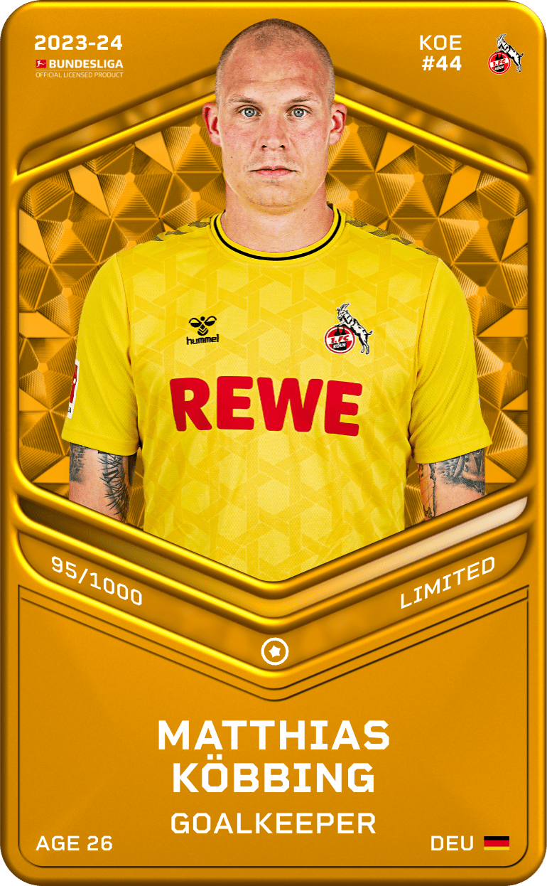 Matthias Köbbing 2023-24 • Limited 95/1000