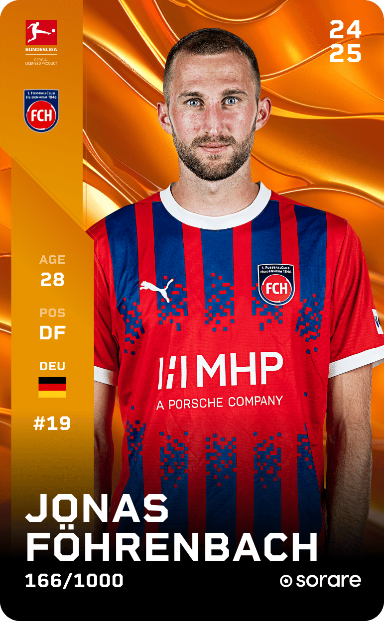 Jonas Föhrenbach 2024-25 • Limited 166/1000